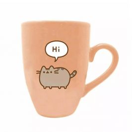 Кружка Pusheen (Pusheen says Hi) Latte Mug картинка 343975 - МосИгра